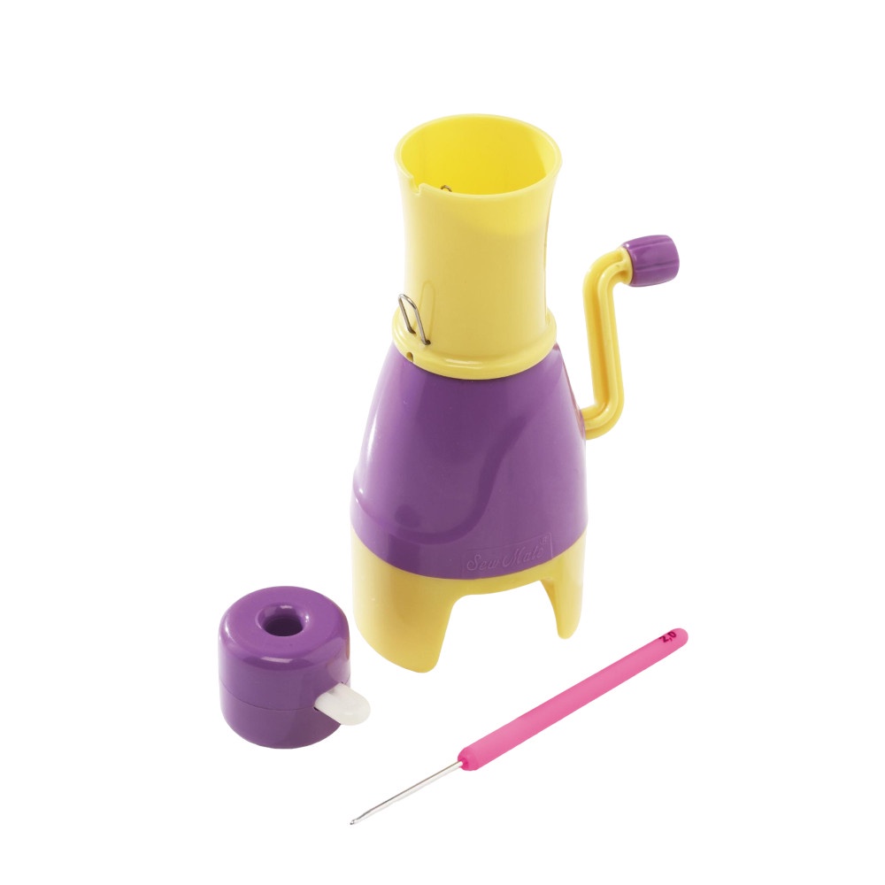 Máquina de Tricotin Tear Sew Mate I-Cord Rabo de gato Profissional