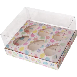 Caixa Degustação Páscoa Ovos Coloridos 50g a 80g com 6 cavidades - 5 unidades - Assk - Rizzo em Oferta na Shopee