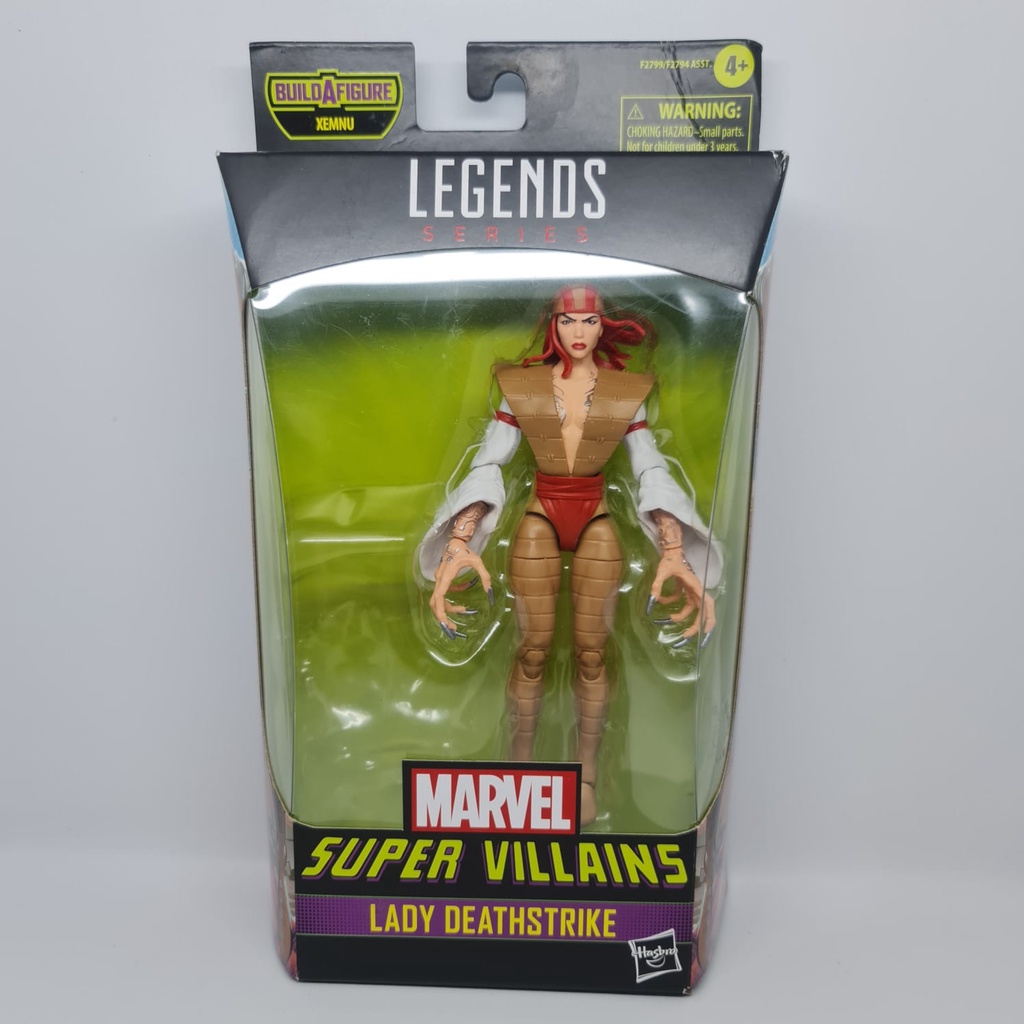 Hasbro Marvel Legends Super Villains Lady Deathstrike Shopee Brasil 7534