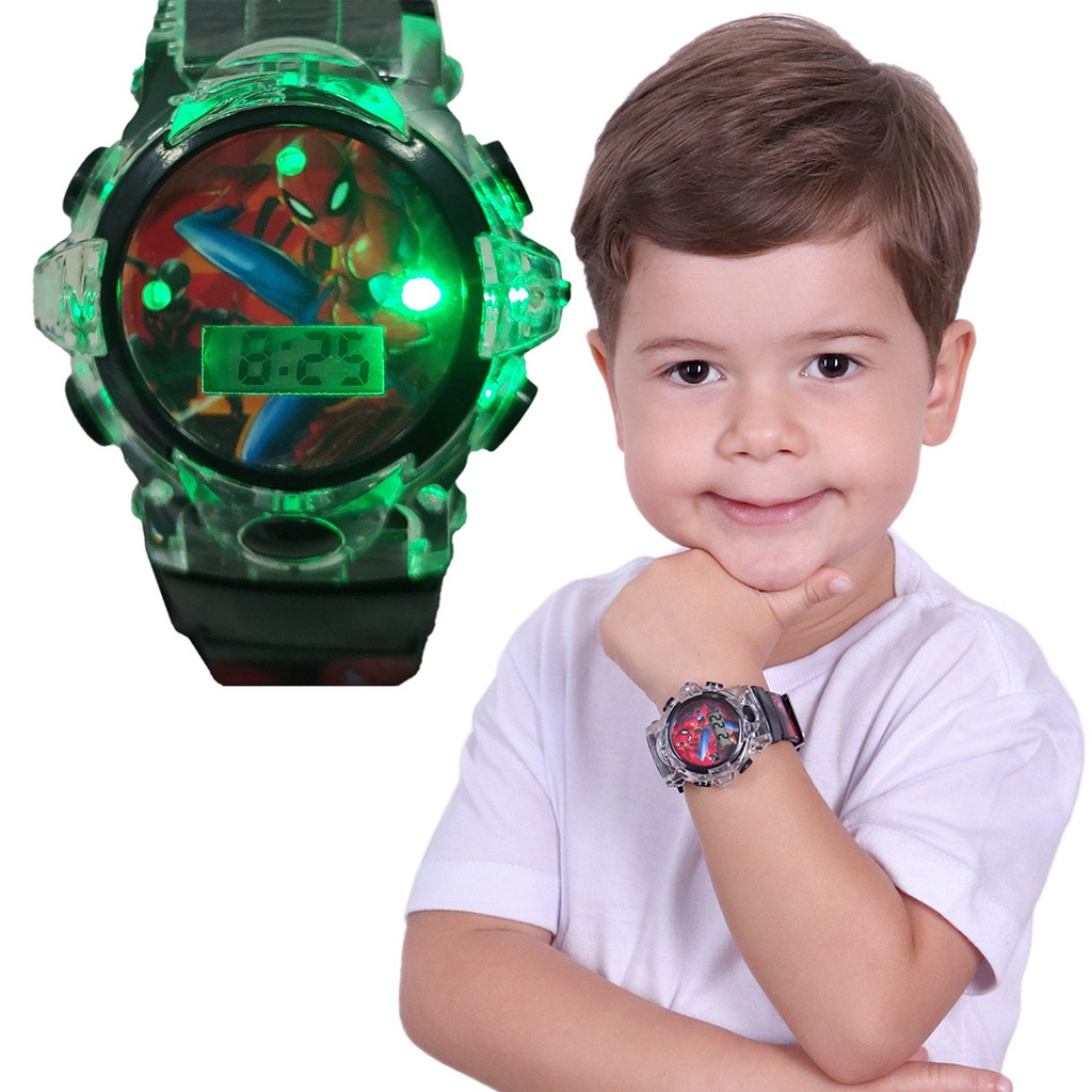 Roblox Relógio impermeável Homens led touch screen clock moda relógio  relógio figura anime casual para crianças presentes Relogio Masculino12