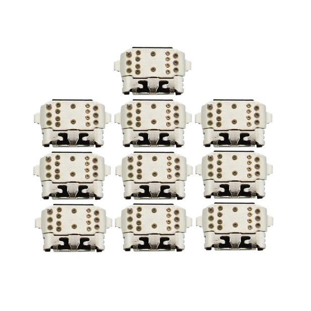 Kit 10 Conectores De Carga Compatível Com Moto G6/G6 Plus | Shopee Brasil