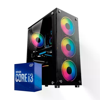 Pc Gamer Completo I3 Bluecase, Gt 1030 C/ Leds Frete Gratis