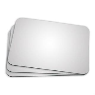 Kit 30 Mouse Pads Neoprene Lisos Para Sublimação retangular