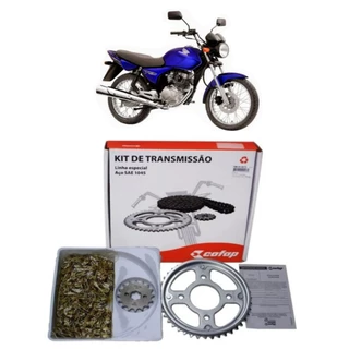 Kit Relacao Tracao Transmissao Cg Titan Fan 150 2004 à 2015 Original Cofap