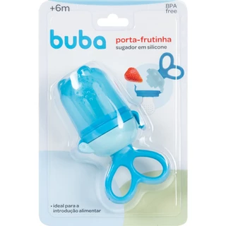 Porta Frutinha Em Silicone Azul 12626 - Buba
