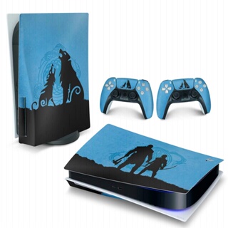 Capa PS5 Controle Case - God of War Ragnarok Edition - Pop Arte Skins