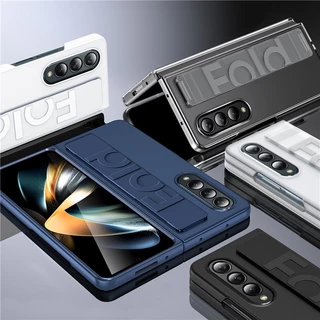 Capa De Silicone Ultrafina De Luxo Para Samsung Galaxy Z Fold 4 3 Com Alça Pulso Proteção À Prova De Choque Telefone