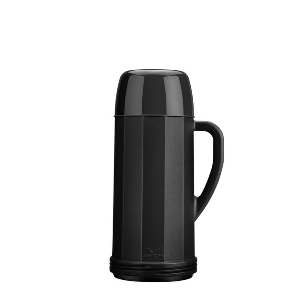 Garrafa Térmica Eureka 750ml Preto Invicta