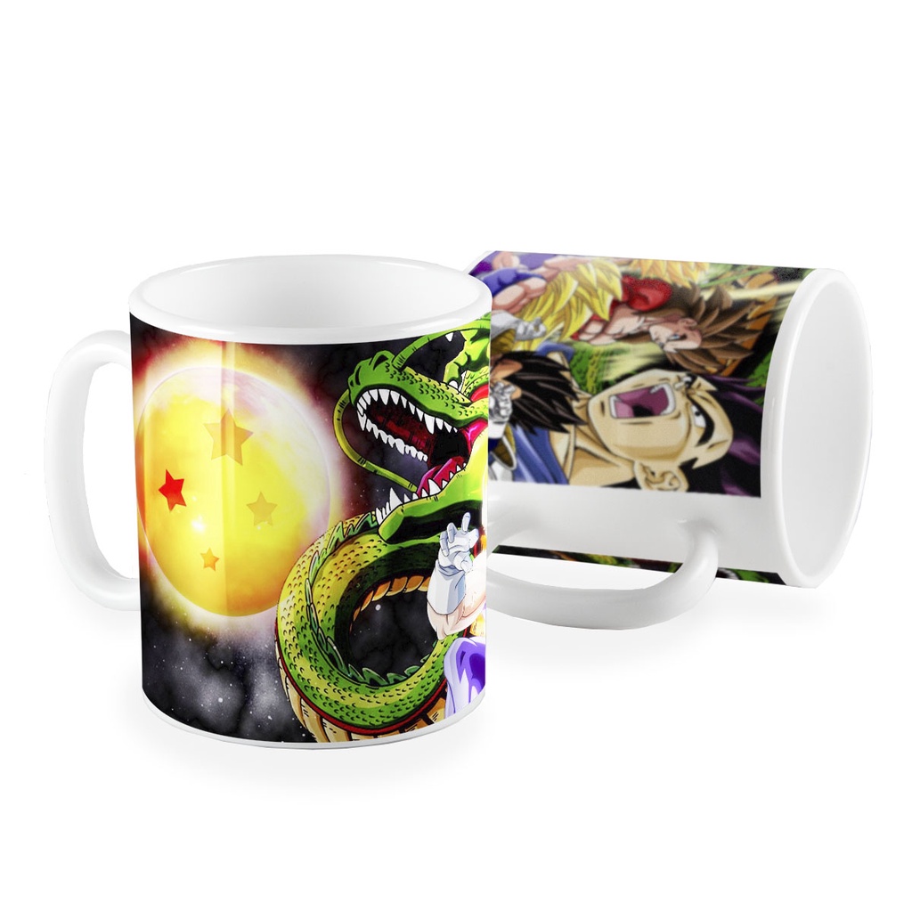 caneca dragão Dragon ball as esferas do dragão