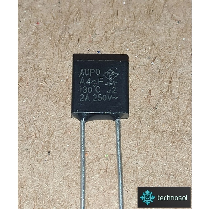 Fusível Térmico A4-f 130° 2a 250v A4f 130 (1 unidade) | Shopee Brasil