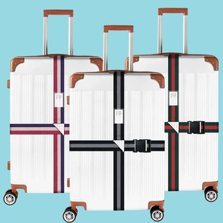 Para 18-34 Polegadas Mala De Bagagem Cinto De Viagem Acessórios Ajustável 410cm Correia Embalagem Essencials