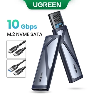 UGREEN M . 2 NVMe Gabinete SSD Protocolo Dupla SATA Para USB 3.1 Gen2 10 5gbs