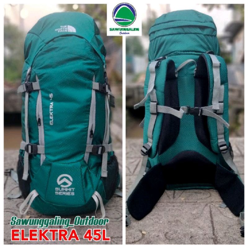 Saco De Montanha Electra De 45 Litros Kerrier Pico Para Acampamento