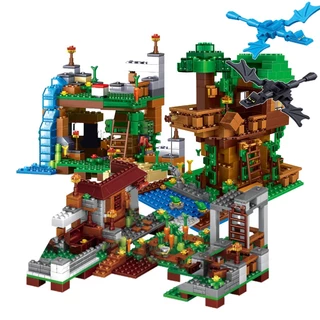 10000 Pcs Série Mine Craft Casa de Brinquedos Educativa para Infantis Presente de Natal