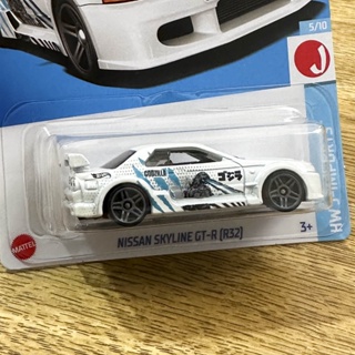 Miniaturas de Ferro Skyline GT-R [BNR34] Prata e Azul do Brian