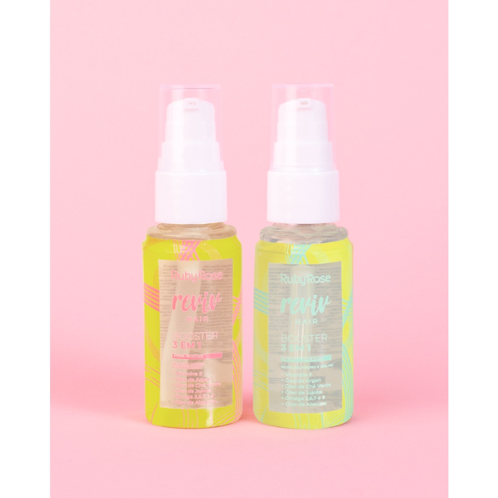 Óleo Capilar Reparador de Pontas Booster 3 em 1 Reviv Hair - Ruby