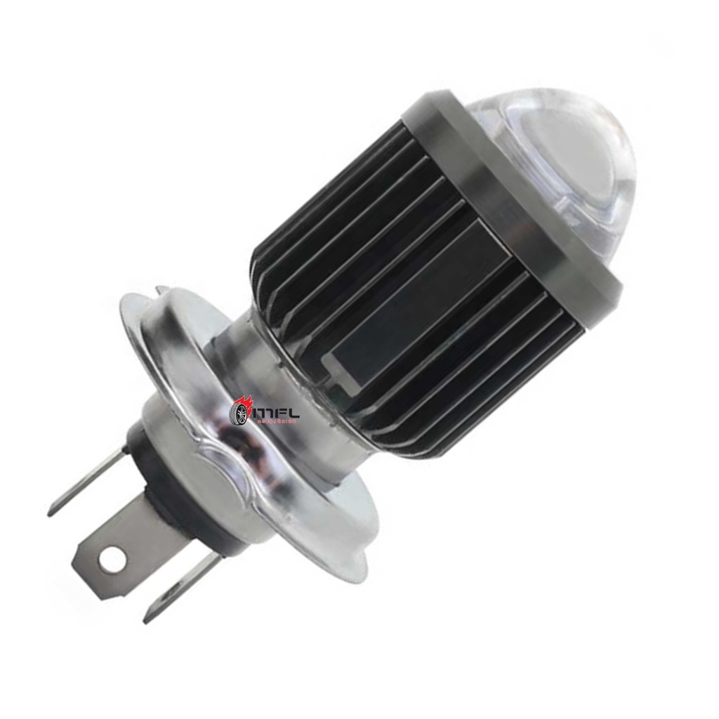 Lampada De Led Modelo H4 Especial Para Motos 6000k Cree