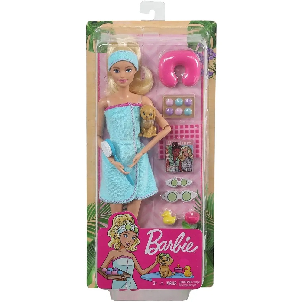 Boneca Barbie Salão De Beleza Manicure Pedicure Spa Original