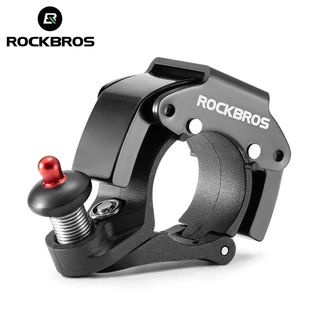 Bicicleta Rockbros Bike Bell De Liga De Alumínio À Prova D'água Buzina De Alerta Portátil 100dB Acessórios