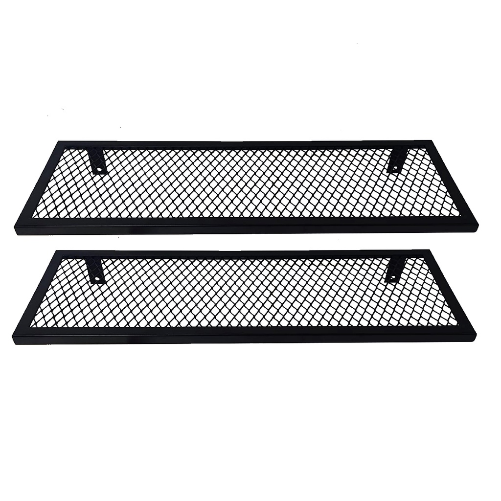 Prateleira NEW YORK Estilo Industrial c/ Grade 20x60cm - 2 Un