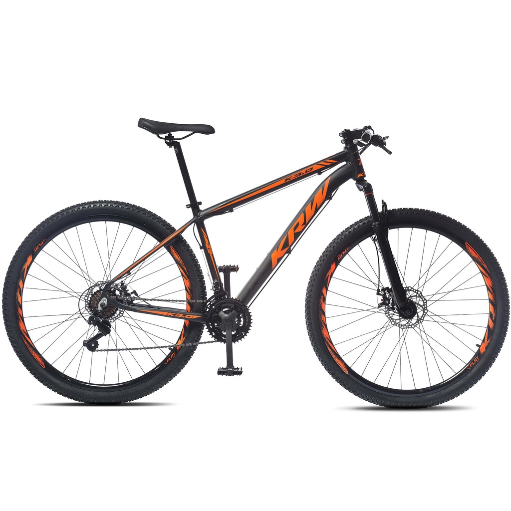 Bicicleta Aro 29 KRW Alumínio 21 Velocidades Freio a Disco X21