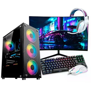 Pc Gamer Completo Intel I5 8Gb Gtx 1050Ti 4Gb 240Gb