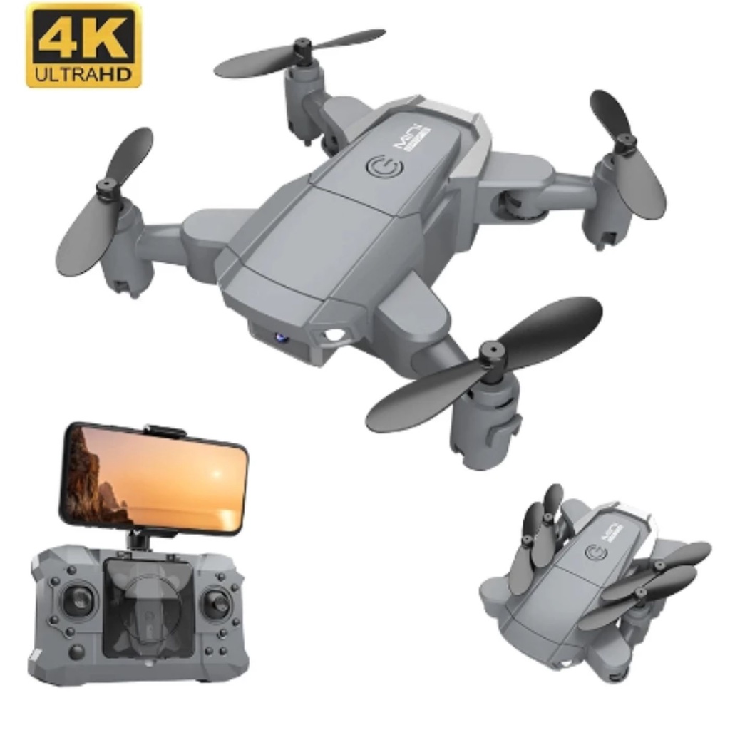 Mini Drone Ky905 Zangão Com Câmera 4k Wifi com estojo Shopee Brasil