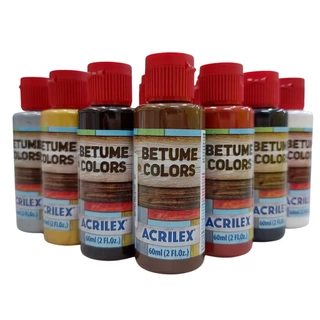 Betume Colors 60 Ml Acrilex - Diversas Cores