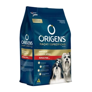 Ração Origens Racas Especificas Caes Adultos Shihtzu e Lhasa Apso 3kg