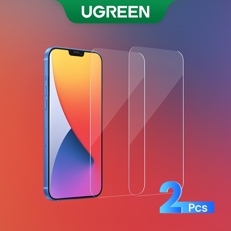 UGREEN 2 Pack iPhone 14 Pro Max Protetor de tela de privacidade de 6,7  polegadas com moldura de alinhamento, sem bolhas, vidro temperado HD Clear,  anti-riscos, filme protetor anti-espião, anti-impressão digital