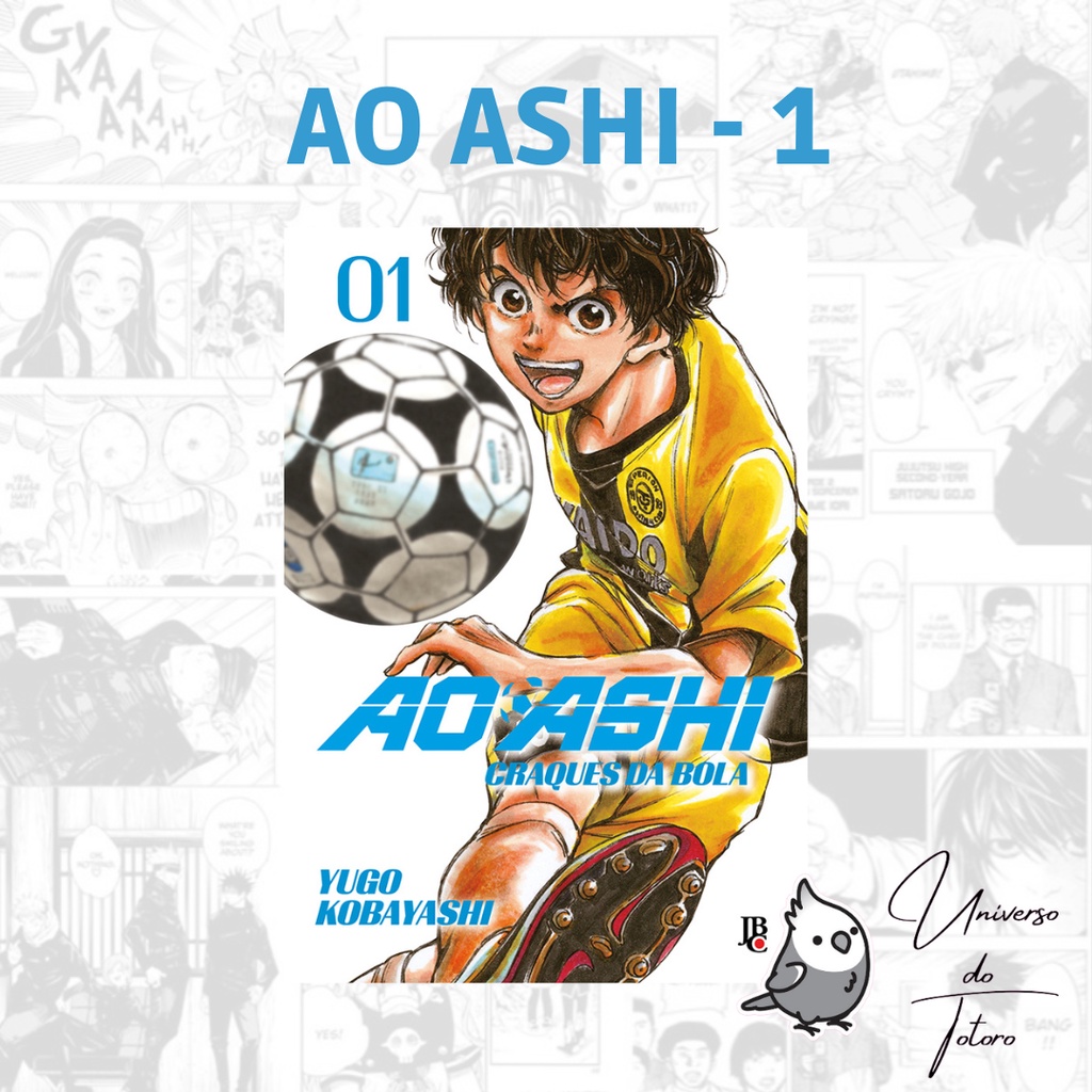 Mangá Ao Ashi será publicado no Brasil pela Editora JBC