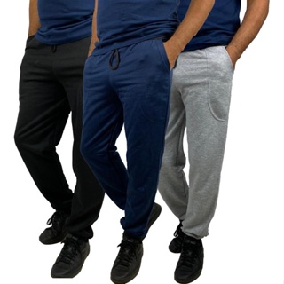 Calca De Moletom Masculina Slim Sport Academia