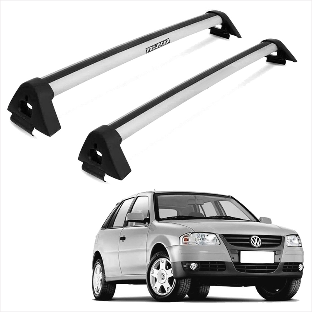 Rack De Teto Gol G / G3 / G4 1995 A 2014 Prata Vw111 Projecar | Shopee ...