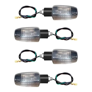 Kit 4 Pisca Seta Cristal Modelo Original CG Titan 150 / 125 Fan 125 / 150 2000 até 2008 Xre 300 CBX Twister 250 Cb300