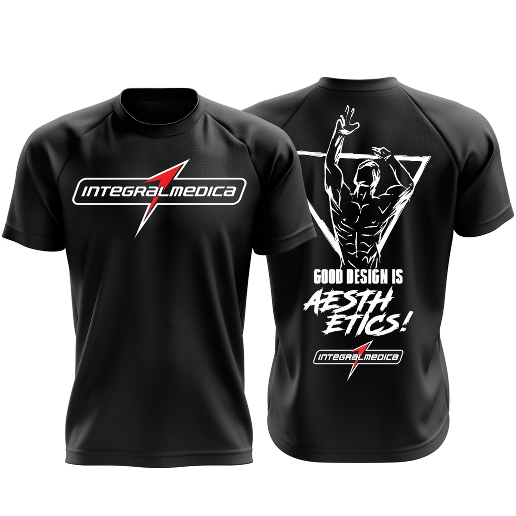 Camiseta Dry Fit Zyzz Preta Integralmedica Original Shopee Brasil