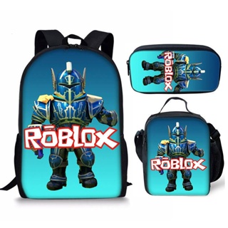 11/13/16 polegadas Roblox 3d impressão crianças mochilas menina