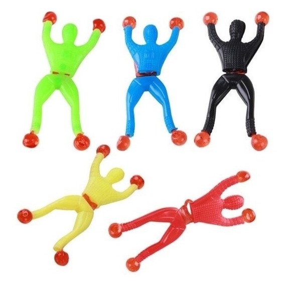Boneca De Lodo Super Ninja Homem-Aranha Para A Parede