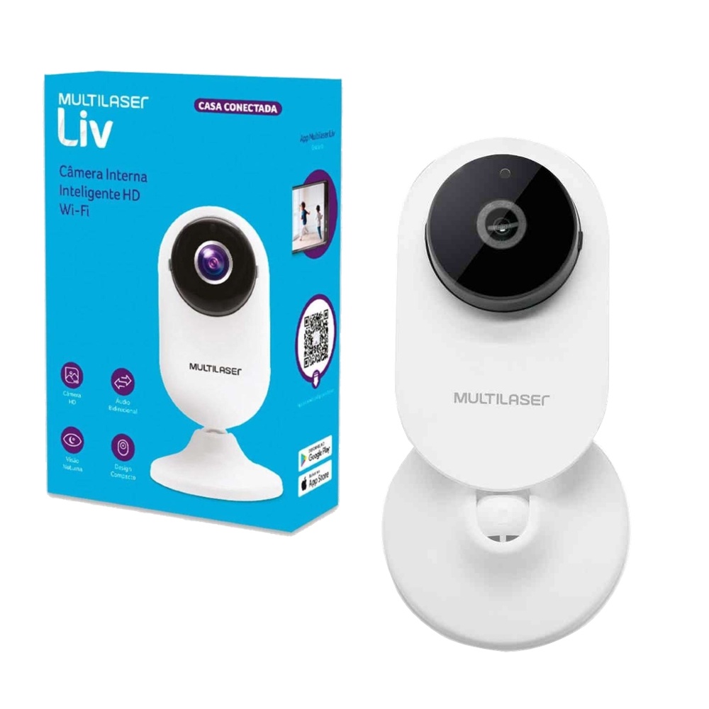 Câmera Interna Multilaser Full HD Wi-Fi - SE241