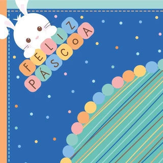 Saco Express 32x32cm para Ovos de 150g a 200g - Flakes Azul - 5 unidades - Cromus Páscoa - Rizzo em Oferta na Shopee