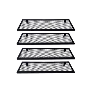 Prateleira NEW YORK Estilo Industrial c/ Grade 20x60cm - 4 Un