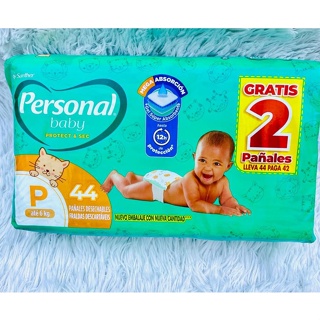 Fralda Personal Baby Tamanho P - Leve 44 Pague 42