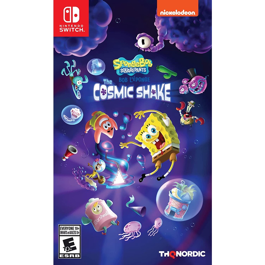 Spongebob Squarepants Cosmic Shake Switch Midia Fisica