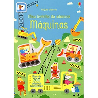 MAQUINAS MEU LIVRINHO DE ADESIVOS (de 5 a 7) A