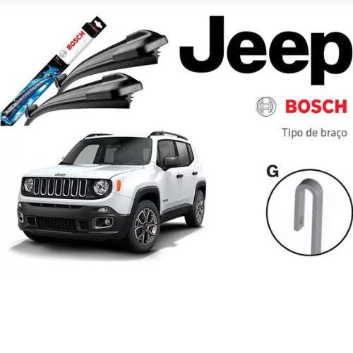 Jogo Palheta Jeep Renegade 2015 20162017 2018 2019 2020 2021 2022 2023 2024 Dianteira Bosch
