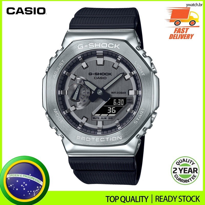 Relógio De Quartzo Masculino G-SH0CK GM2100 GA2100 Série À Prova D