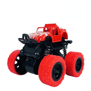 Carro de brinquedo off-road rotação de 360 graus anti-fricção aperto forte  puxar para trás brinquedo de carro para crianças