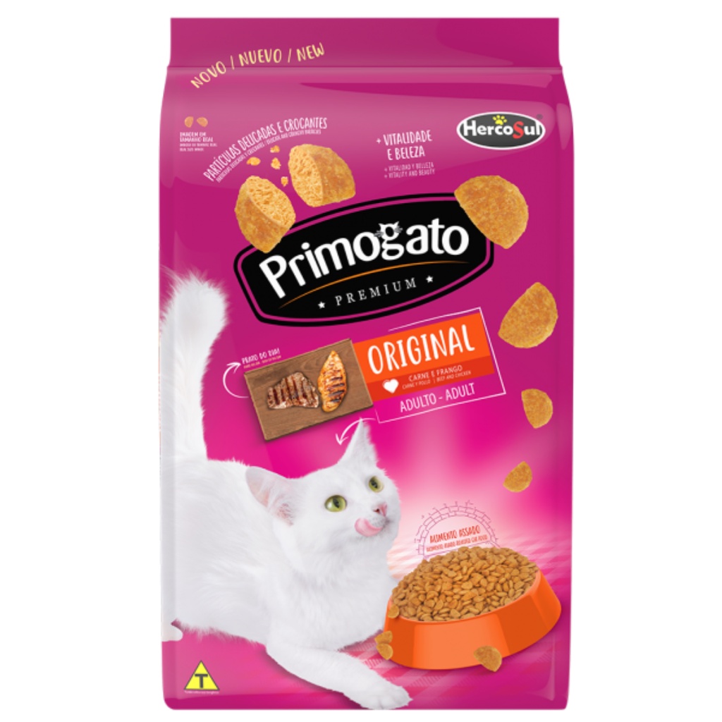 Ração Primogato Premiun ORIGINAL 10,1KG