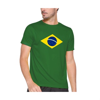 Camisa Brasil Camiseta 2022 Copa do Mundo Patriota Pro Tork Verde