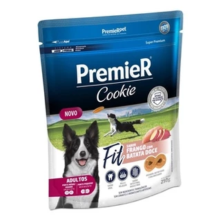 Biscoito Premier Cookie Adulto Fit Frango E Batata Doce 250g