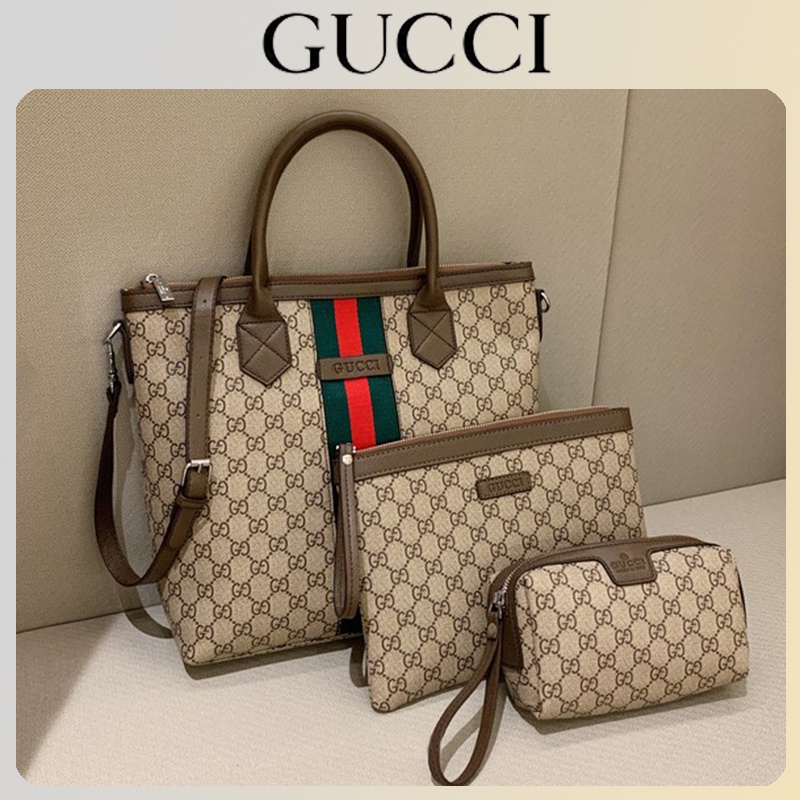 Bolsa De Moda 3 Em 1 Grande Capacidade Tote Para Mulher Mensageiro De Alta Qualidade